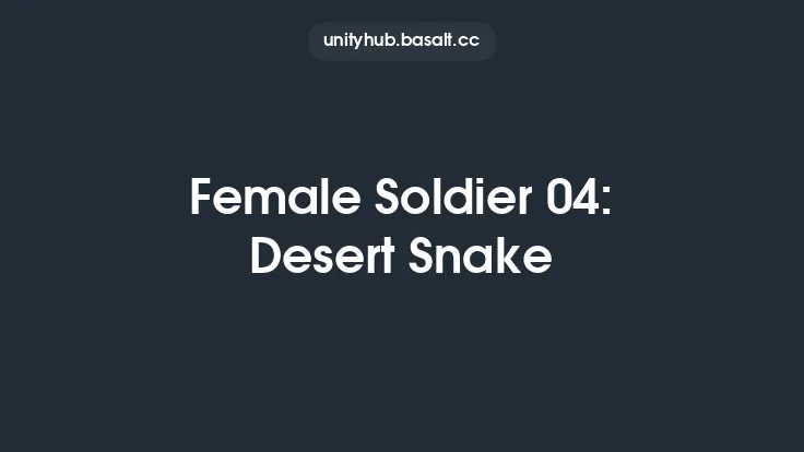 Female Soldier 04: Desert Snake Thumbnail