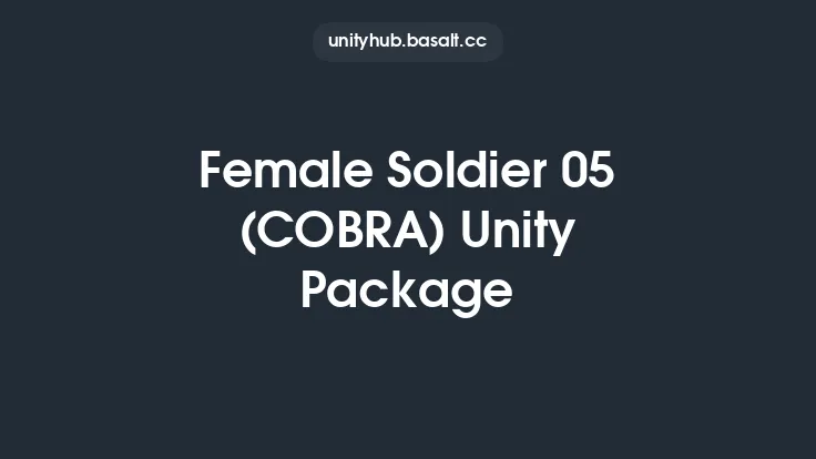 Female Soldier 05 (COBRA) Unity Package Thumbnail
