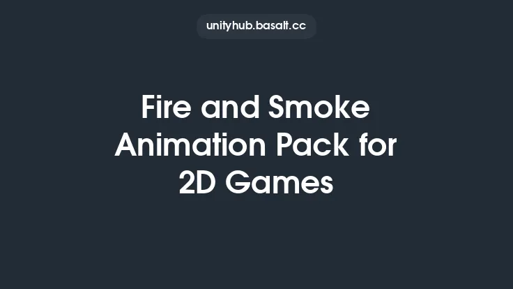 Fire and Smoke Animation Pack for 2D Games Thumbnail