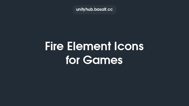 Fire Element Icons for Games Thumbnail