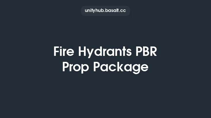 Fire Hydrants PBR Prop Package Thumbnail