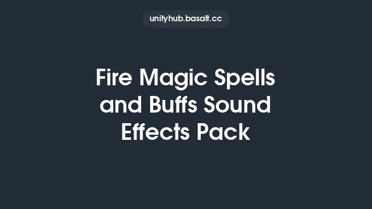 Fire Magic Spells and Buffs Sound Effects Pack Thumbnail