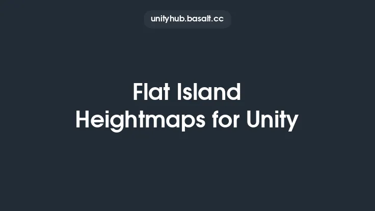 Flat Island Heightmaps for Unity Thumbnail
