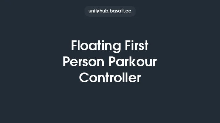 Floating First Person Parkour Controller Thumbnail