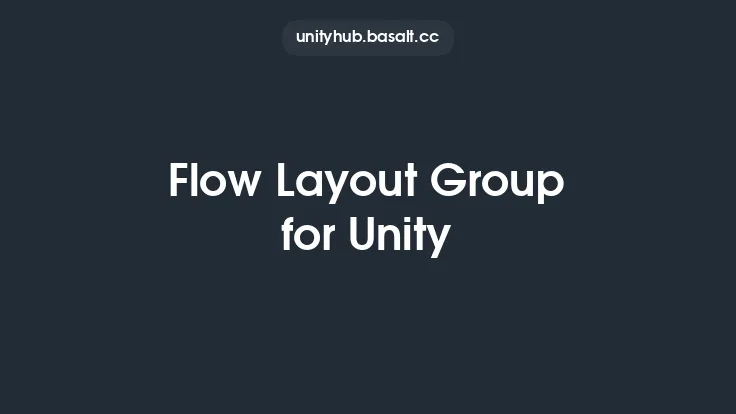 Flow Layout Group for Unity Thumbnail