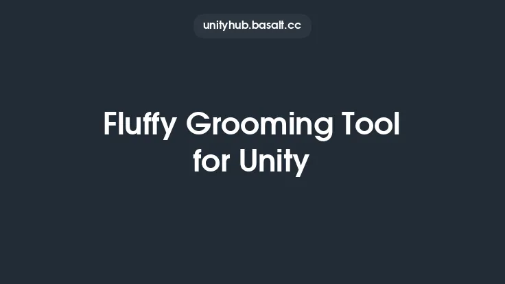 Fluffy Grooming Tool for Unity Thumbnail