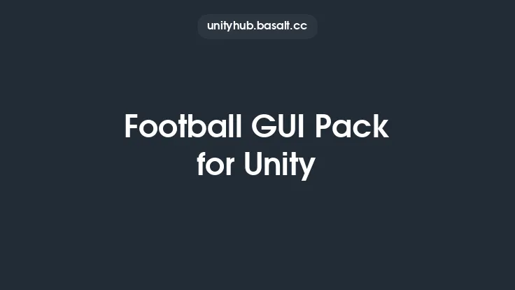 Football GUI Pack for Unity Thumbnail