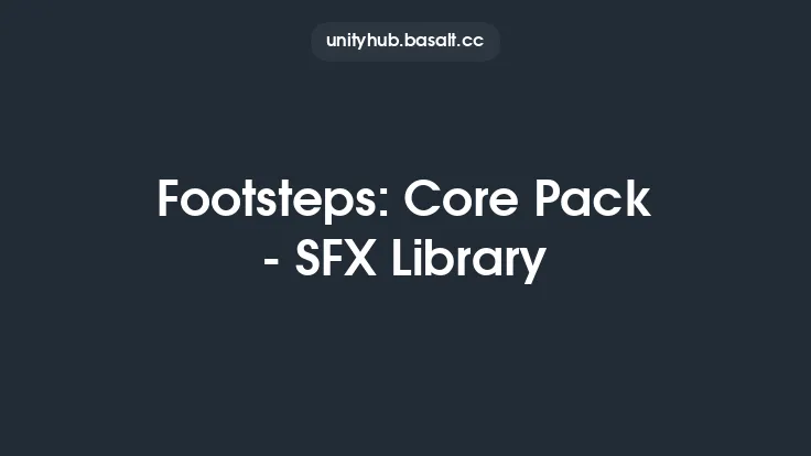 Footsteps: Core Pack - SFX Library Thumbnail