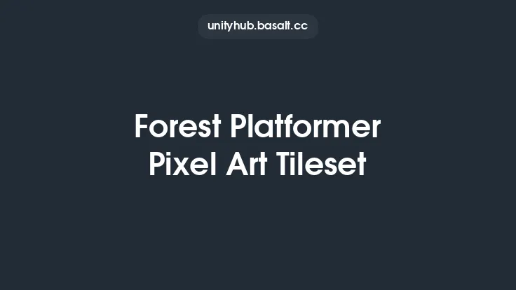 Forest Platformer Pixel Art Tileset Thumbnail