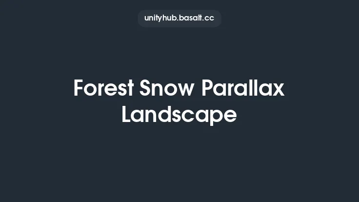 Forest Snow Parallax Landscape Thumbnail