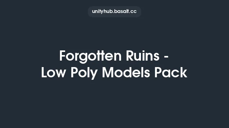 Forgotten Ruins - Low Poly Models Pack Thumbnail