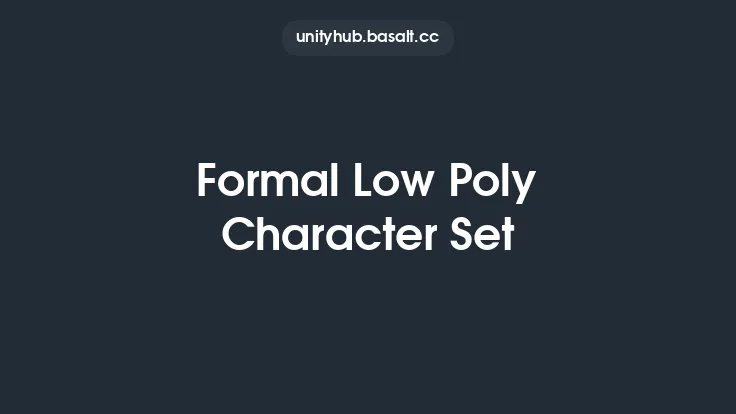Formal Low Poly Character Set Thumbnail