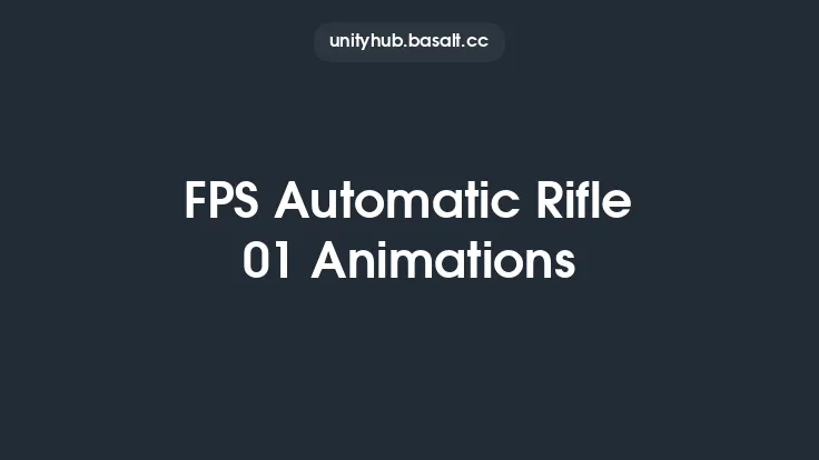 FPS Automatic Rifle 01 Animations Thumbnail