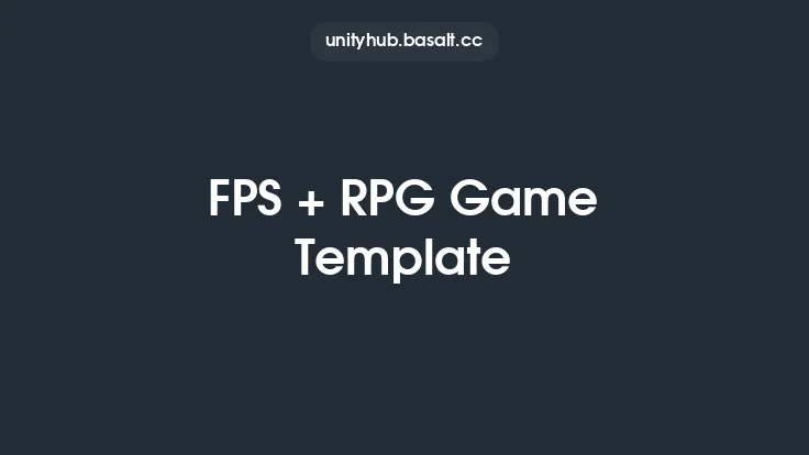 FPS + RPG Game Template Thumbnail