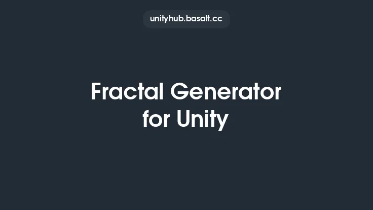 Fractal Generator for Unity Thumbnail