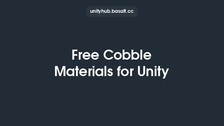 Free Cobble Materials for Unity Thumbnail