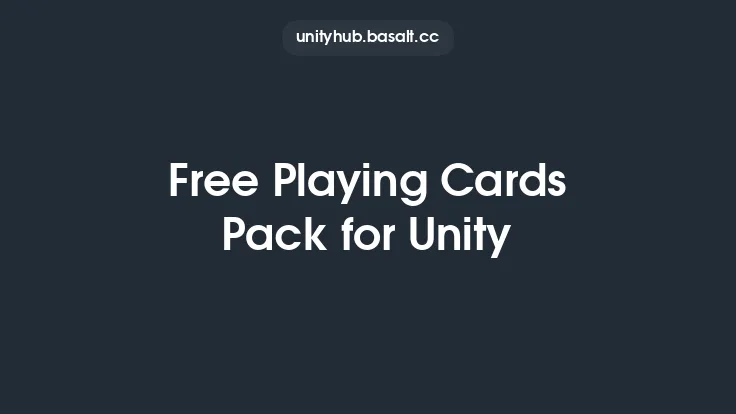 Free Playing Cards Pack for Unity Thumbnail