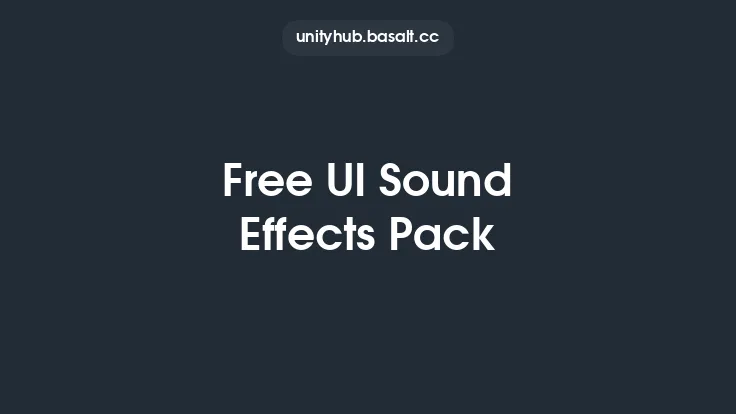 Free UI Sound Effects Pack Thumbnail