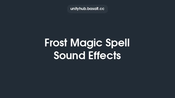 Frost Magic Spell Sound Effects Thumbnail