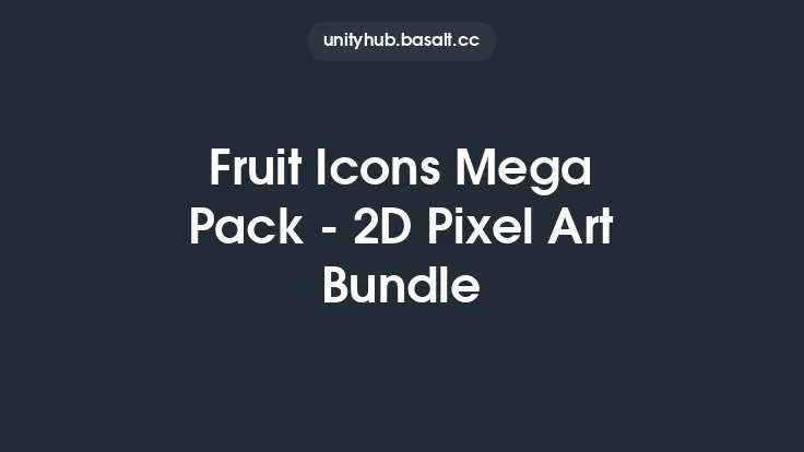 Fruit Icons Mega Pack - 2D Pixel Art Bundle Thumbnail