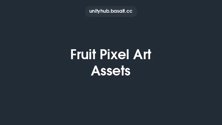 Fruit Pixel Art Assets Thumbnail