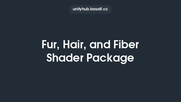 Fur, Hair, and Fiber Shader Package Thumbnail