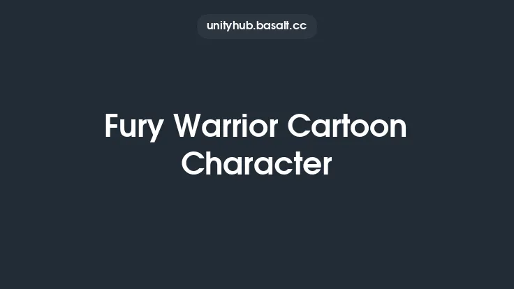 Fury Warrior Cartoon Character Thumbnail