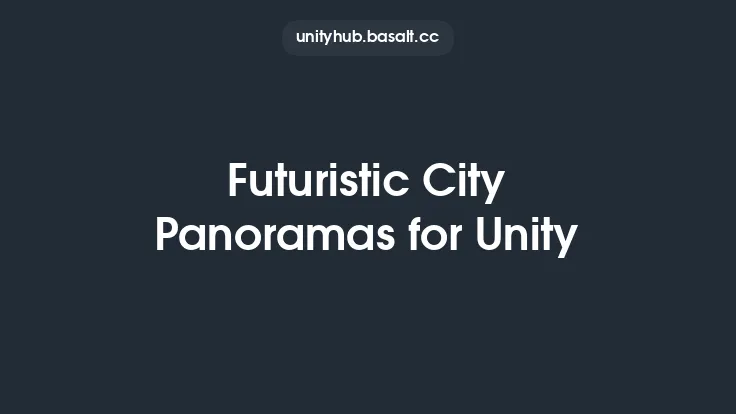 Futuristic City Panoramas for Unity Thumbnail