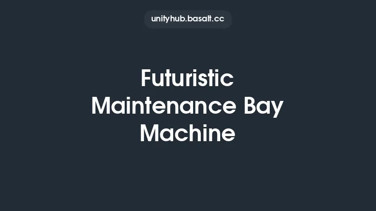Futuristic Maintenance Bay Machine Thumbnail
