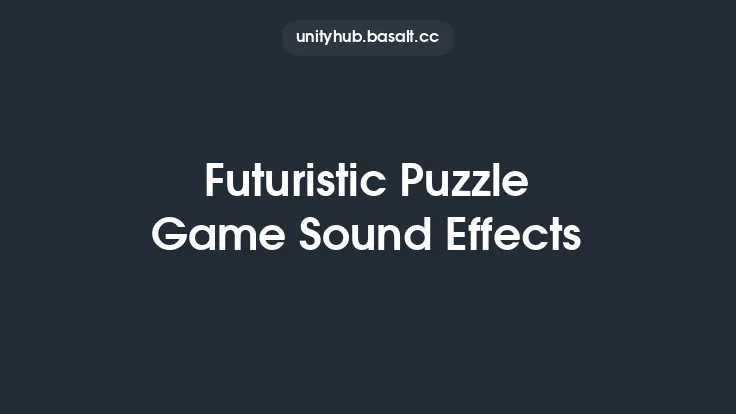 Futuristic Puzzle Game Sound Effects Thumbnail