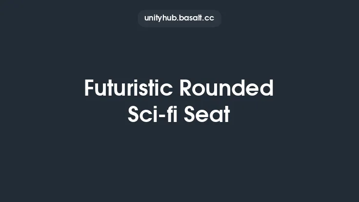 Futuristic Rounded Sci-fi Seat Thumbnail