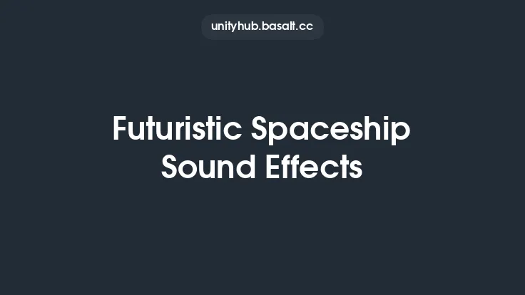 Futuristic Spaceship Sound Effects Thumbnail