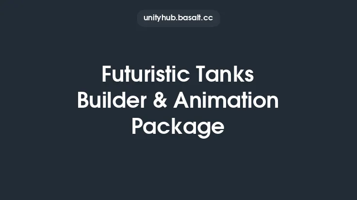 Futuristic Tanks Builder & Animation Package Thumbnail