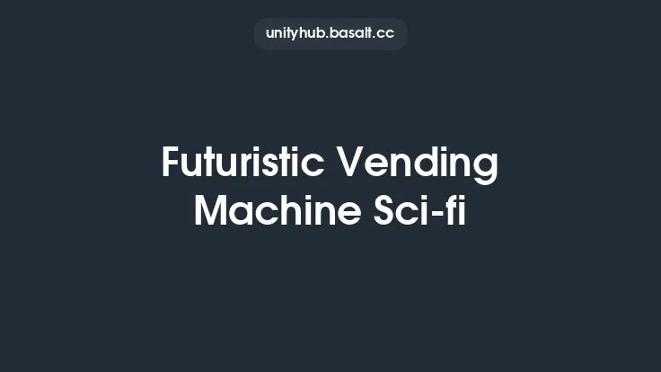 Futuristic Vending Machine Sci-fi Thumbnail