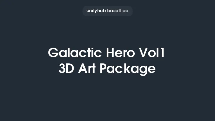 Galactic Hero Vol1 3D Art Package Thumbnail
