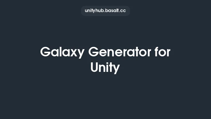 Galaxy Generator for Unity Thumbnail