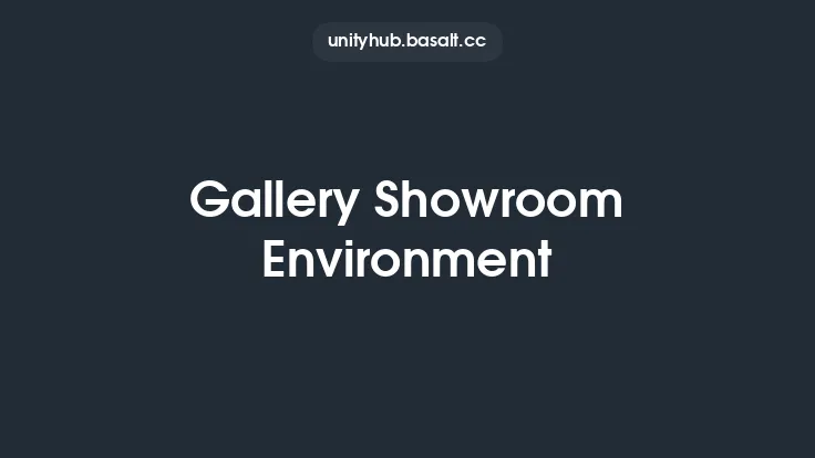 Gallery Showroom Environment Thumbnail