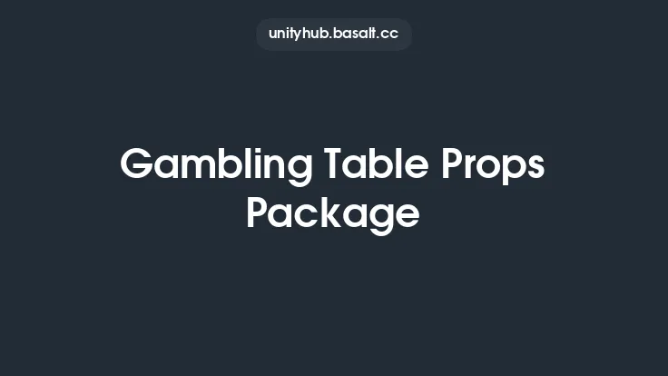 Gambling Table Props Package Thumbnail