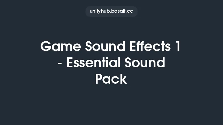 Game Sound Effects 1 - Essential Sound Pack Thumbnail