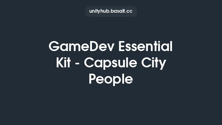 GameDev Essential Kit - Capsule City People Thumbnail