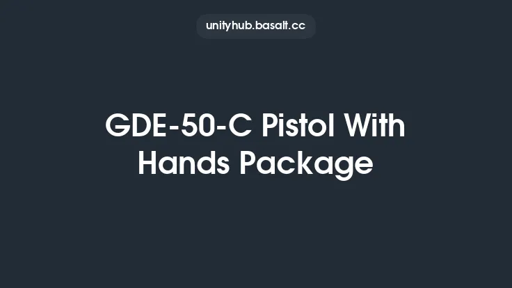 GDE-50-C Pistol With Hands Package Thumbnail