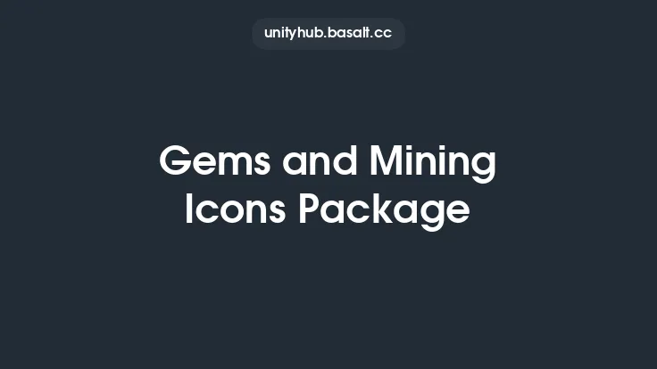 Gems and Mining Icons Package Thumbnail