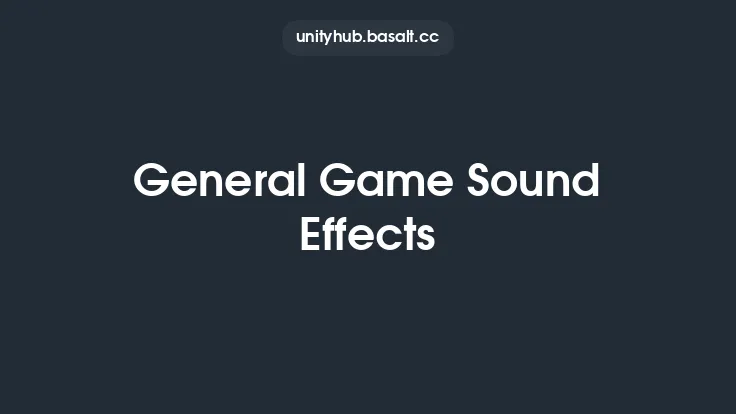 General Game Sound Effects Thumbnail