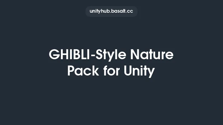 GHIBLI-Style Nature Pack for Unity Thumbnail