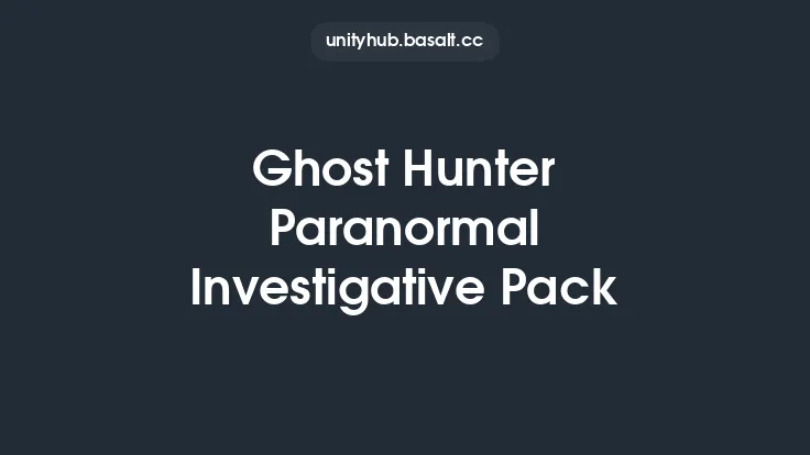 Ghost Hunter Paranormal Investigative Pack Thumbnail