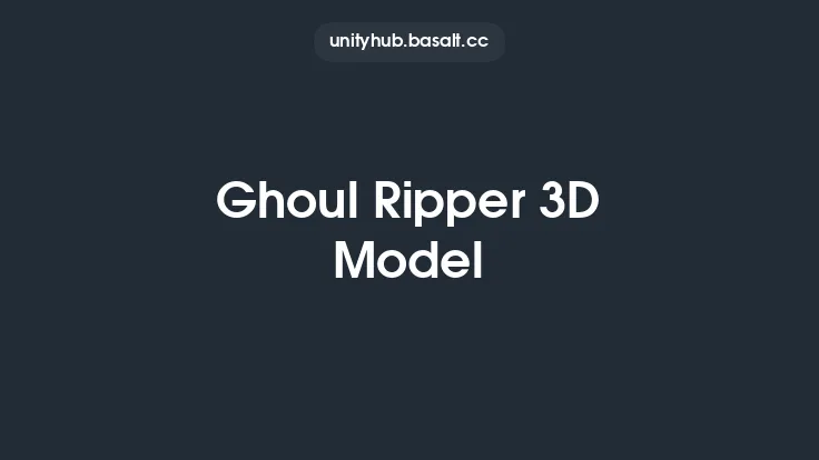 Ghoul Ripper 3D Model Thumbnail