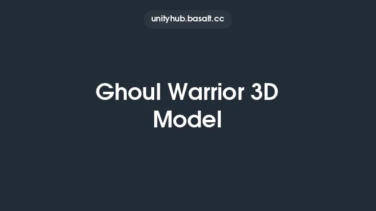 Ghoul Warrior 3D Model Thumbnail
