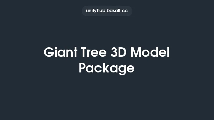 Giant Tree 3D Model Package Thumbnail