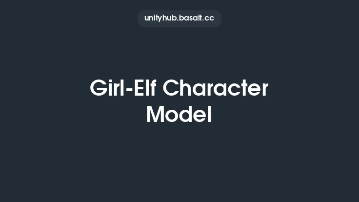 Girl-Elf Character Model Thumbnail