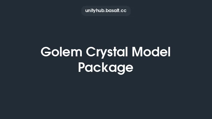 Golem Crystal Model Package Thumbnail